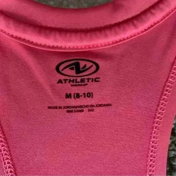 Avia Women's Athletic Hot Pink Tank Top Medium - Picture 3 of 3
